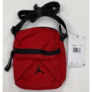 Air Jordan‎ Crossbody Bag Unisex Airborne Festival Gym Red 9A0631 O/S Nike Small